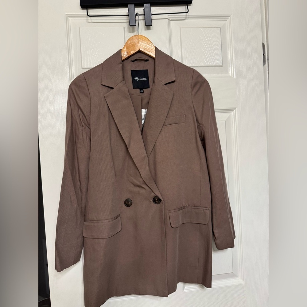 Madewell Olive taupe Blazer - Picture 5 of 10